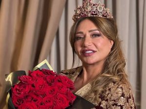 ليلى علوي تتألق بالقفطان المغربي في مهرجان الرباط