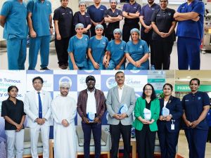 تم علاج مريض نيجيري يبلغ من العمر 38 عاماً بنجاح من ورم نادر في قاعدة الجمجمة في مستشفى أستر رويال الرفاعة خلال عملية جراحية معقدة استغرقت 11 ساعة