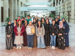 Carnegie Mellon students lead in Charity Week Qatar fundraising