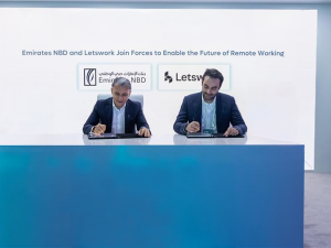 بنك الإمارات دبي الوطني يتعاون مع "ليتس وورك" لتمكين موظفيه من الوصول إلى أكثر من 4000 مساحة عمل مشتركة