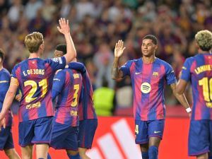 أرقام لافتة لراشفورد مع برشلونة هذا الموسم