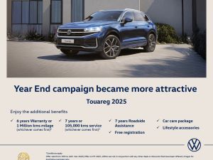 Volkswagen Oman introduces exceptional end-of-year benefits on Teramont and Touareg
