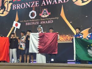 طلاب مؤسسة قطر يحصدون عدة جوائز في بطولة العالم لفرق الرياضيات في تايلند