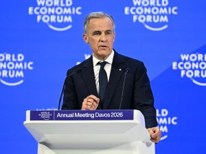 Carney warns world order ‘rupture’ as U.S.–Greenland standoff looms large at Davos