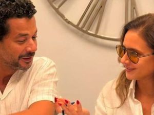 نيللي كريم وشريف سلامة