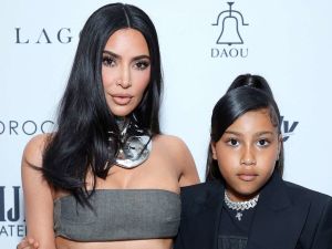 كيم كارداشيان ونورث