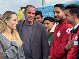 "Beyond Description": Angelina Jolie visits Rafah crossing