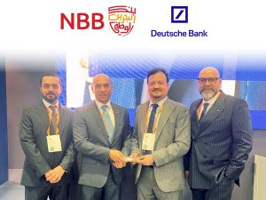 NBB Receives Deutsche Bank Client Excellence Award at Sibos 