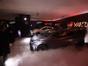 المركزية تويوتا تحتفل بإطلاق سيارة جي آر يارس في الأردن 