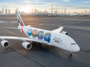 Emirates aces the skies with a Grand Slam livery