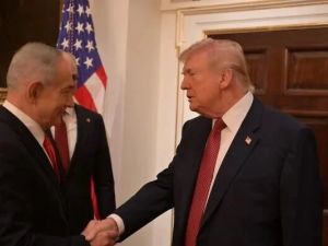 اللقاء الأخير بين ترامب ونتنياهو