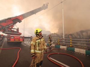 Fire and explosion reported in Parand, Iran