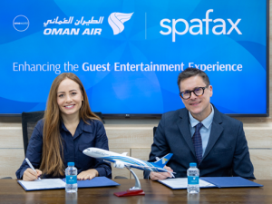 Spafax renews in-flight entertainment partnership with Oman Air in four-year agreement