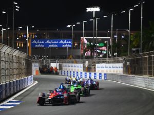 ABB Fia Formula E World Championship Tackles Jeddah Corniche Circuit for First Double-header of the Season