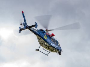 Police helicopter