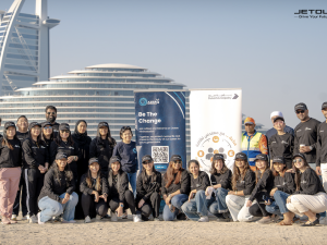 Jetour and Elite Group Holding Participate in the UAE National Environment Day by Teaming Up with Azraq for an Impactful Beach Clean-Up  