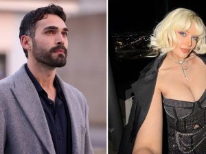 Turkish actor Sunay Kurtuluş and fashion designer Ayşegül Eraslan