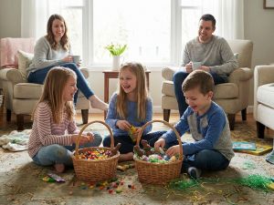 أفكار الاحتفال بعيد الفصح بالأجواء العائلية