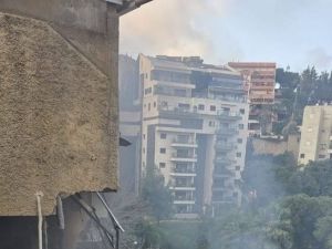 قصف في حيفا