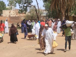 نازحون سودانيون