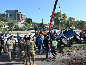 Massive Israeli strikes hit southern Lebanon a head of US-backed talks in Washington