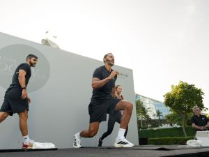 Over 100 Participants Join Open Beach Fitness Session   