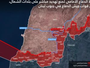 خريطة انتشار جديدة للجيش الإسرائيلي داخل جنوب لبنان