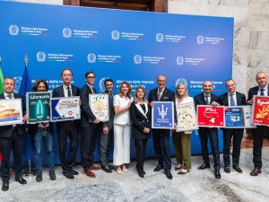 A special stamp to celebrate the centenary of the Maserati Trident