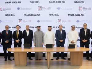 "نخيل" تُرسي عقدين بقيمة تتجاوز 3.5 مليار درهم لبناء 544 فيلا في "نخلة جبل علي" بدبي