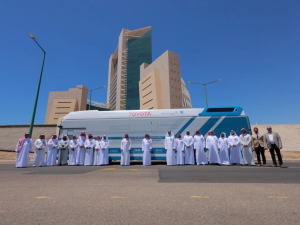 Abdul Latif Jameel Motors and Toyota Motor Corporation Launch Public Hydrogen Bus Trial in Yanbu