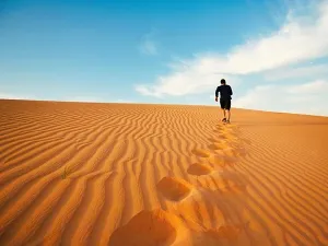 تفسير حلم المشي في الصحراء