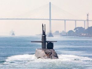 U.S. nuclear submarine