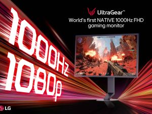 LG Electronics Introduces World’s First Native 1000hz Full Hd Gaming Monitor