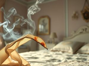 تفسير حلم حرق طرف الثوب في المنام للرجل