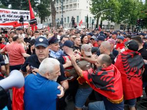 Massive protests grip Albania over controversial Sazan Island mega-resort 