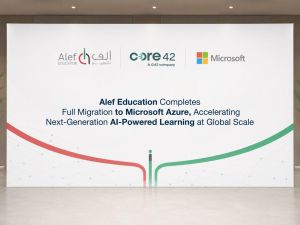 Alef Education Completes Landmark Migration of AI-Powered Solutions to Microsoft Azure, Supported by Core42 Sovereign Cloud Capabilities