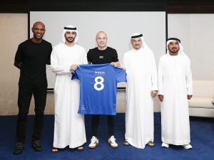 Andres Iniesta launches academy in Dubai