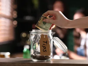 Tip jar