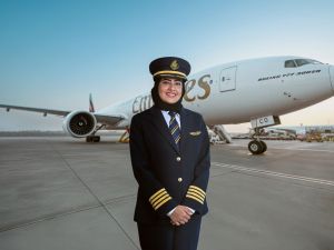 Emirates promotes its first Emirati female captains, inspiring the next generation of women in aviation