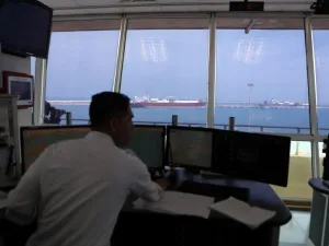 Employees at Qatar's Ras Laffan Industrial City