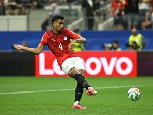 حسام عبدالمجيد مدافع منتخب مصر ونادي الزمالك خلال منافسات كأس العالم 2026