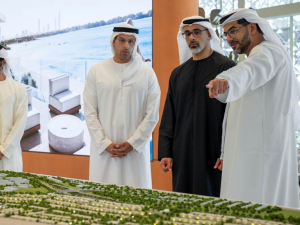 His Highness Sheikh Khaled Bin Mohamed Bin Zayed Al Nahyan Inaugurates Aed 100 Billion Marsa Al Saadiyat
