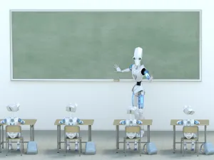 3D Rendering of Robot School