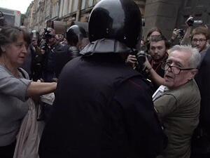 Russia Pension Protests (Twitter)