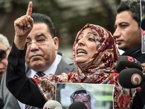 Nobel Peace Prize laureate Yemeni Tawakkol Karman (AFP)