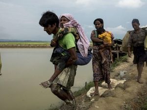 “We weren’t able to get food, that’s why we fled” (AFP/File)