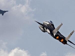According to the statement, Syrian air defense intercepted the missiles and destroyed most of them (AFP/File)