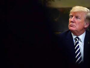  الرئيس الأمريكي دونالد ترامب 