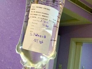 نيكول سابا تطمئن الجمهور على صحة يوسف الخال 