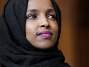 Rep. Ilhan Omar (AFP)